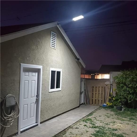 Viruhaka 500W Solar Lights, 30000LM 264 LEDs, Dusk to Dawn Solar Motion Sensor